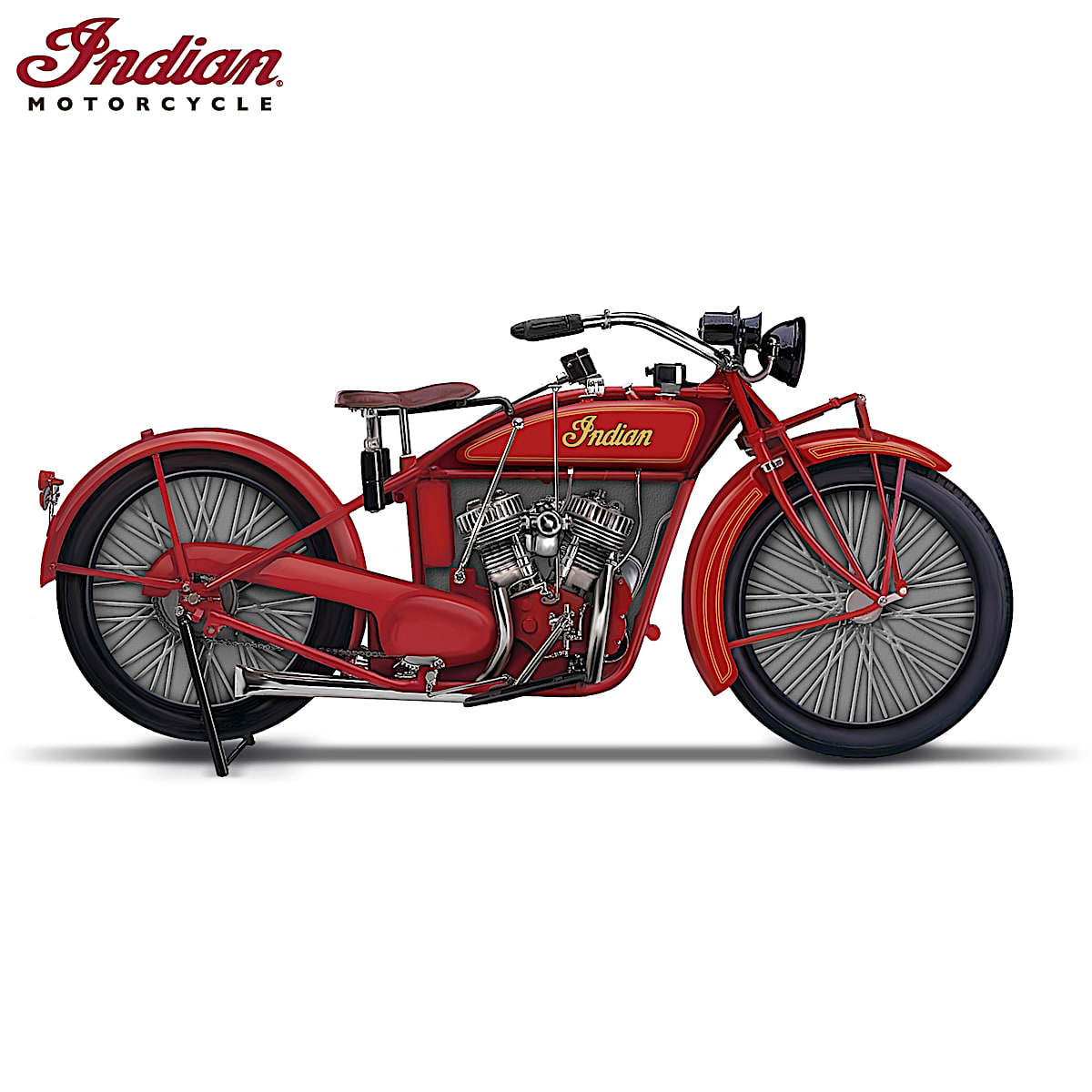 1947 Indian Motorcycle 1:8 Scale Home/Office Perfect Decor SALE