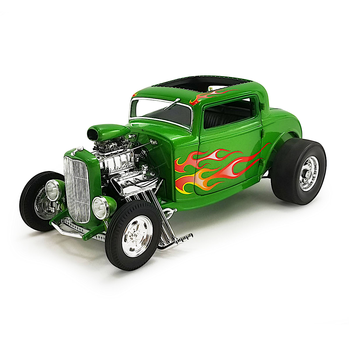Ed Big Daddy Roth Inspired Rat Fink Blown 1:18-Scale 1932 Ford Hot 