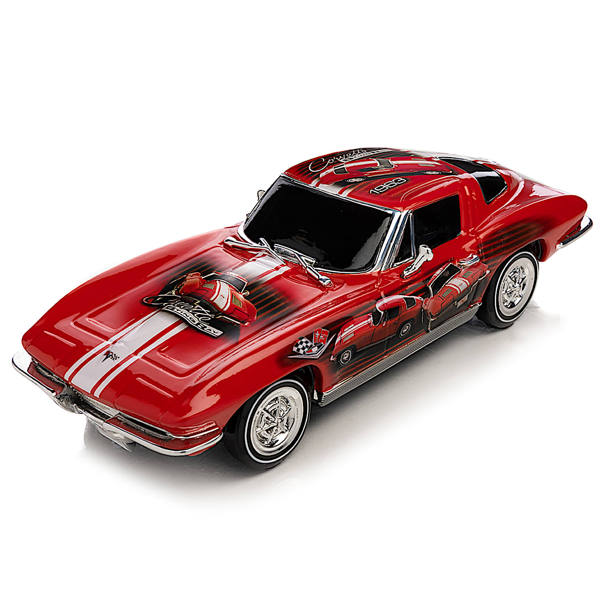 1963 Chevrolet Corvette Split Window Coupe 1 24 Scale Sculpture