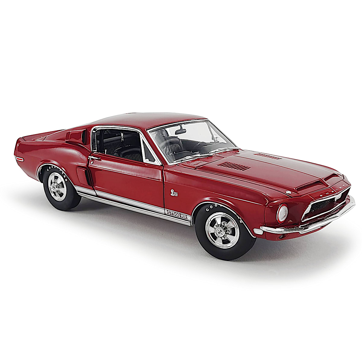 1:18-Scale 1968 Shelby Cobra GT500 KR Diecast Car Featuring Shelby