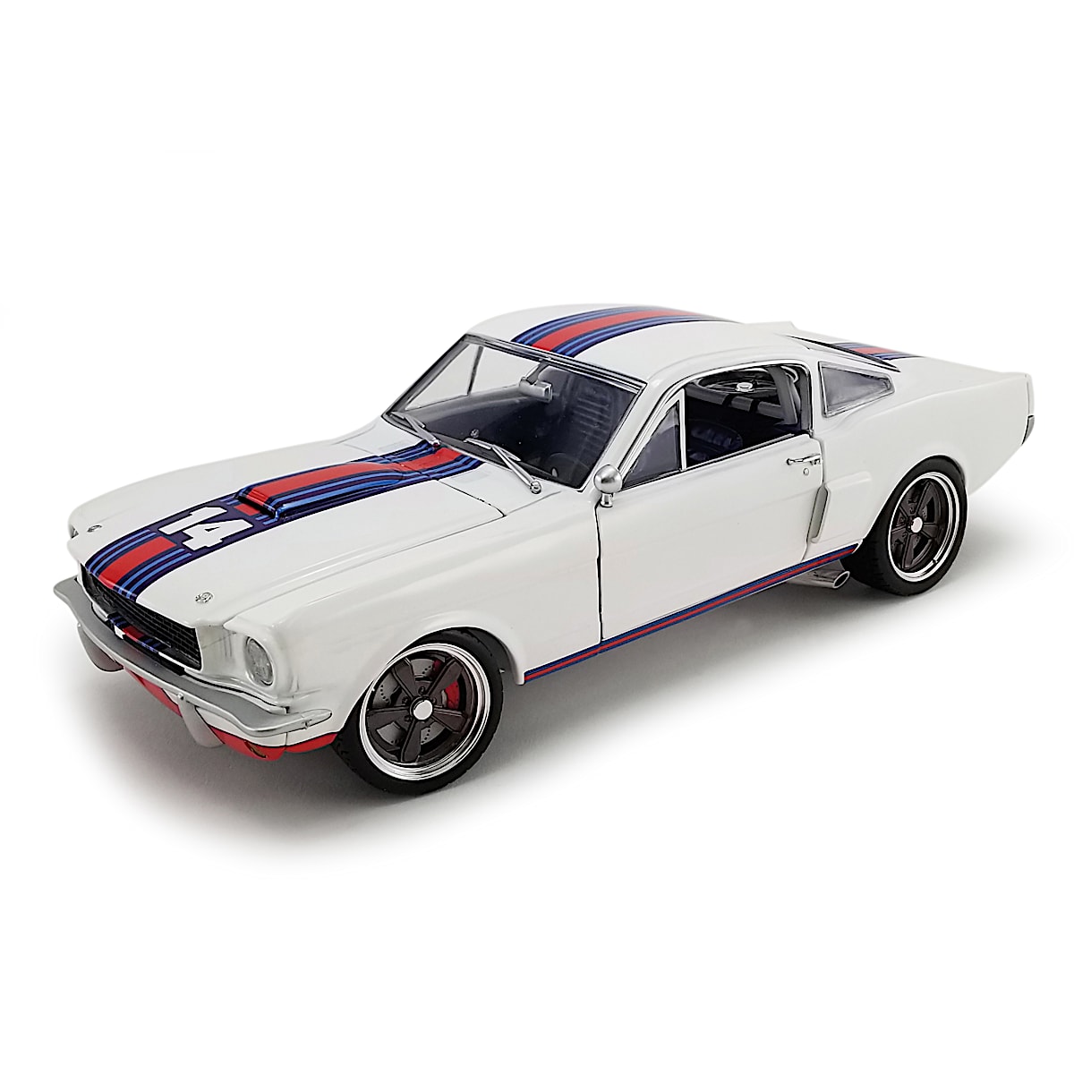 Acme 1/18 - Ford Mustang GT 1969 Bullet Street Fighter, Modèle Réduit Diecast Vert
