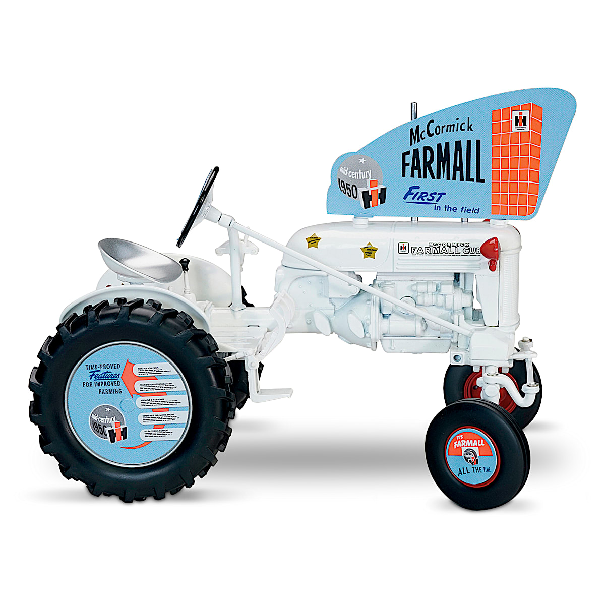 1:16-Scale Farmall Demonstrator Cub Diecast Tractor