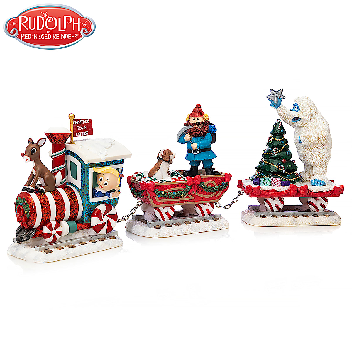 Christmas town express train set shop