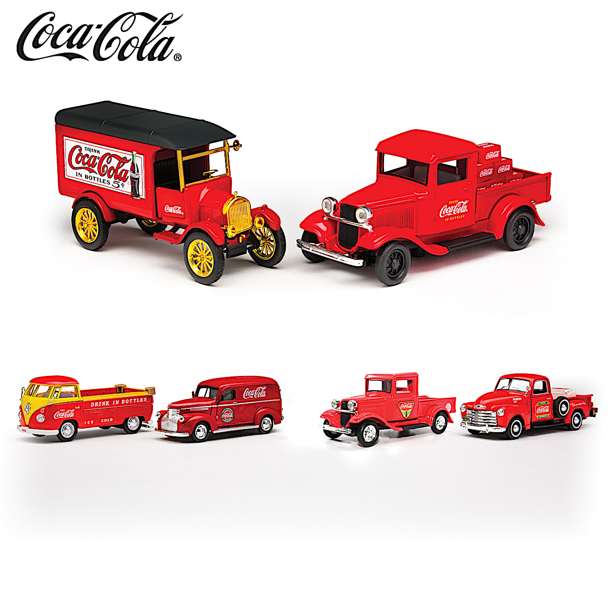 Travel The Road To Happiness With COCA-COLA 1:43-Scale Diecast