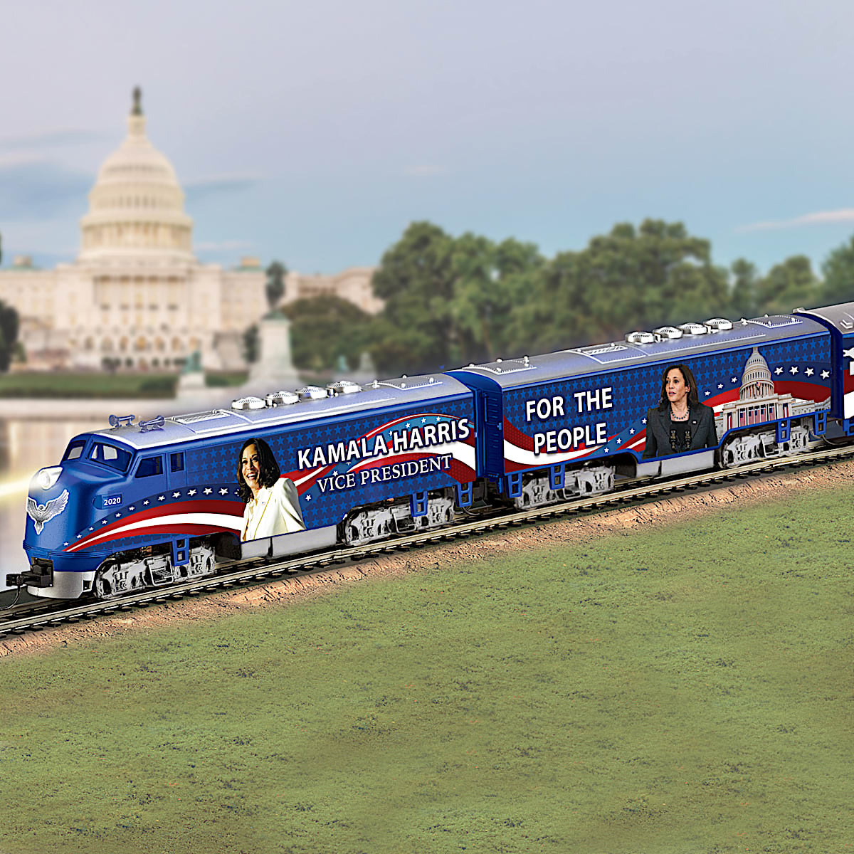 Trump train set outlet
