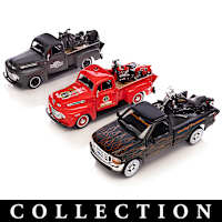 ミニカー Harley-Davidson Ford Wrecker 1/24 American Legend Rolls On 1:24-Scale Diecast Truck And Motorcycle