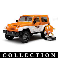 M&MS 1:24-Scale Diecast Cars Featuring A 2007 Jeep Wrangler, A