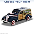 Cruising To Victory Woody Wagon Sculpture