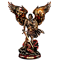 Michael: Triumphant Warrior Sculpture