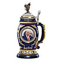 President Donald J. Trump Collectible Porcelain Stein