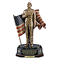 President Obama Cold-Cast Bronze Talking Tribute Sculpture