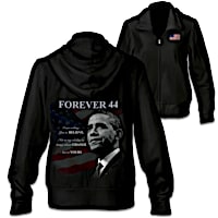 Barack Obama "Forever 44" Commemorative Women's Hoodie