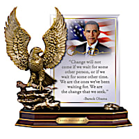 President Barack Obama Heirloom Tribute Sculpture