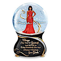 Michelle Obama: True Inspirations Glitter Globe