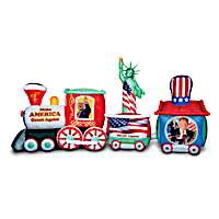 Donald Trump Express Train Inflatable