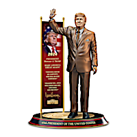 2024 President Donald Trump Cold-Cast Bronze Sculpture