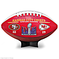 Kansas City Chiefs Super Bowl LVIII Commemorative Football