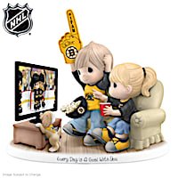 Boston Bruins® Fan Porcelain Figurine