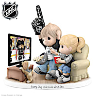 Los Angeles Kings® Fan Porcelain Figurine