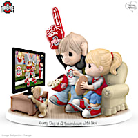 Ohio State Buckeyes Fan Porcelain Figurine