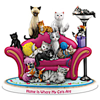 Home Is Where My Cats Are Figurine