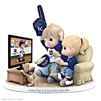 Kansas City Royals Fan Porcelain Figurine