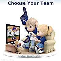 Porcelain MLB Couple Figurine: Choose Your Team