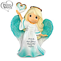 Precious Moments Faithful Memories Guardian Angel Figurine