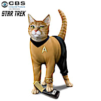 Cat-tain Kirk Figurine