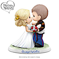 Precious Moments USMC "Always Faithful" Wedding Figurine