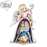 Precious Moments Nativity 3-in-1 Nesting Figurine Set