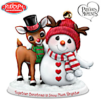 Together Christmas Is Snow Much Brighter Figurine