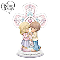 Precious Moments Our Love Is Stronger With The Lord Figurine