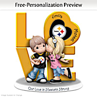 Pittsburgh Steelers Figurine Personalized With Names