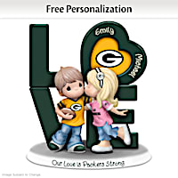 Green Bay Packers Figurine Personalized With Names