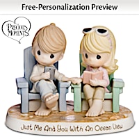 Just Me And You With An Ocean View Personalized Figurine