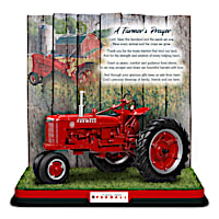 "Farmall: A Farmer's Prayer" Sculpture