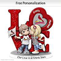 Our Love Is A Grand Slam Cardinals Personalized Figurine