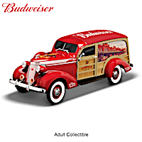 1:18-Scale "King Of Cool" Budweiser Woody Wagon Sculpture