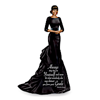 Keith Mallett "Pure Elegance" Michelle Obama Sculpture