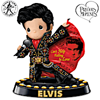 Precious Moments "Can't Help Falling In Love" Elvis Figurine