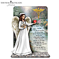 Thomas Kinkade "The Nurse's Prayer" Sculpture