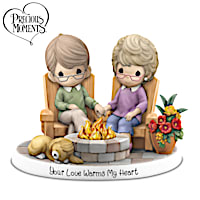 Precious Moments "Your Love Warms My Heart" Lighted Figurine