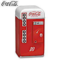 COCA-COLA 1950s-Style Vending Machine Coin Bank