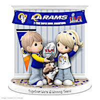 Super Bowl LVI Champions Rams Porcelain Figurine