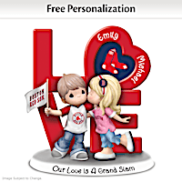 Our Love Is A Grand Slam Red Sox Personalized Figurine