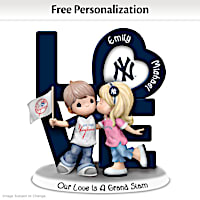 Our Love Is A Grand Slam Yankees Personalized Figurine
