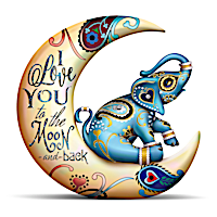I Love You To The Moon And Back Figurine