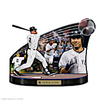 Yankees Derek Jeter "Caught In The Action" Tribute Sculpture