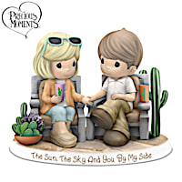 Precious Moments Desert Landscape Porcelain Couple Figurine